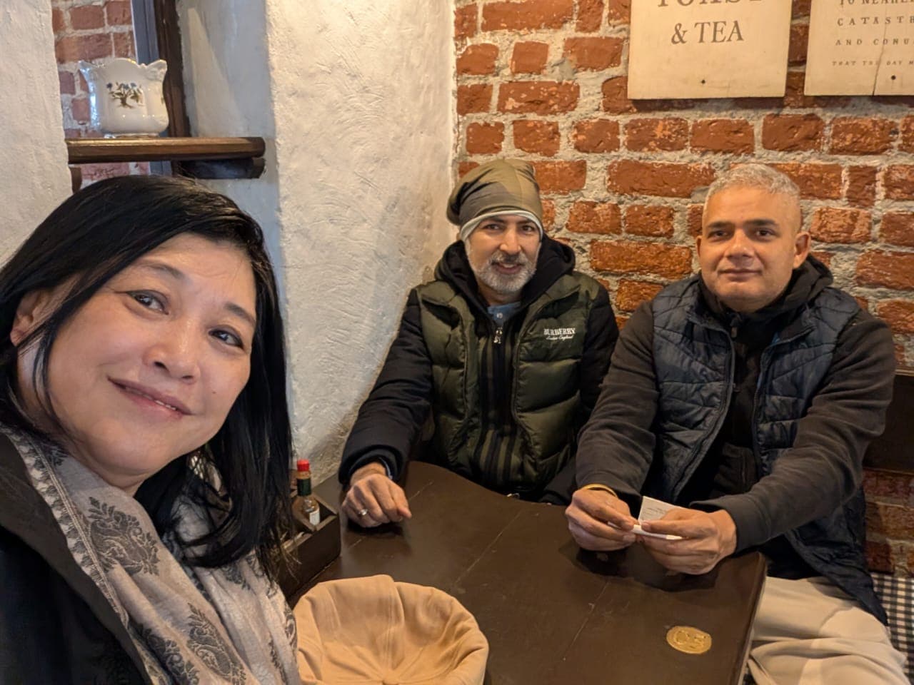 Conversations over tea